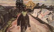 Edvard Munch Muderer oil painting